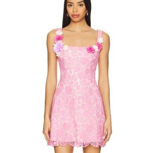 ELLIATT Brooke Mini Dress - Pink Floral